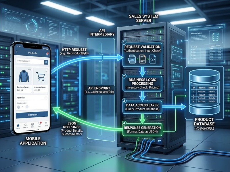 API và cách các phần mềm trao đổi dữ liệu, chức năng với nhau