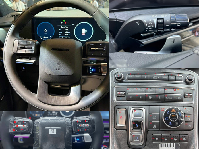 Ý nghĩa các nút chức năng trên xe santafe đời mới và cách dùng