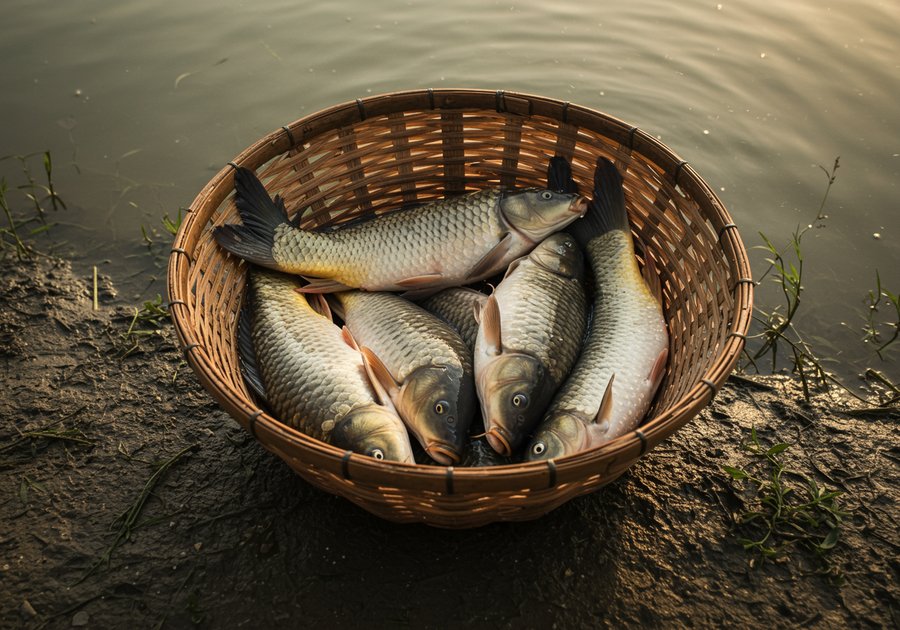 Cám nuôi cá chép nên chọn loại nào?