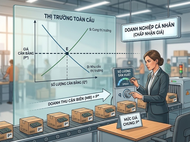 Cạnh tranh hoàn hảo và các điều kiện hình thành thị trường