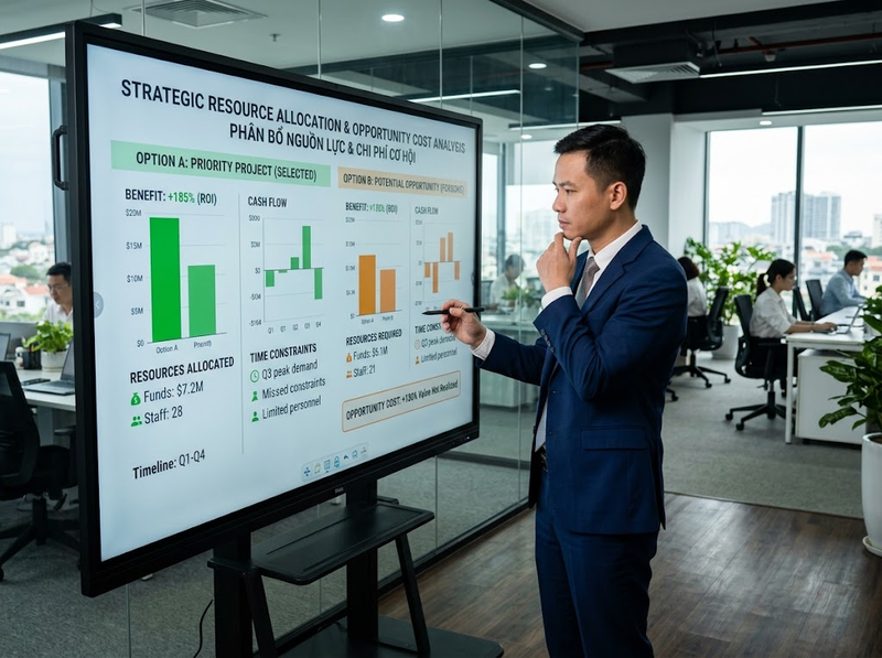 Hiểu chi phí cơ hội qua giá trị bị từ bỏ khi lựa chọn
