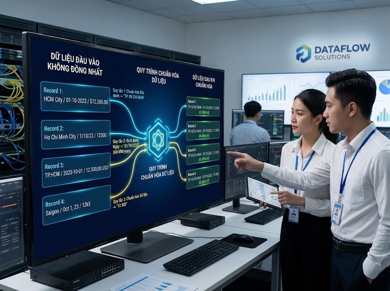 Chuẩn hóa dữ liệu và cách đưa dữ liệu về cùng quy tắc biểu diễn