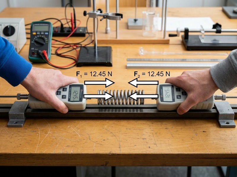 Định luật III Newton và nguyên tắc lực, phản lực giữa hai vật
