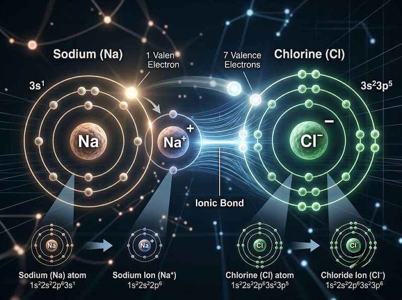 Liên kết hóa học và cách tương tác electron tạo cấu trúc bền hơn
