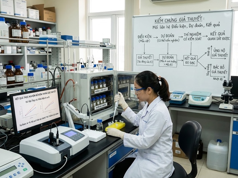 Phân biệt lý thuyết khoa học và giả thuyết theo mức độ bằng chứng