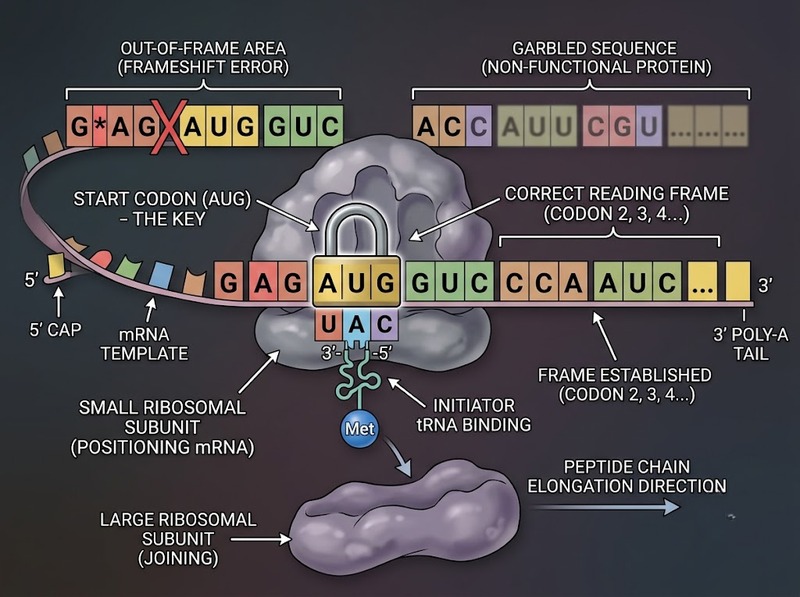 Ribosome và quá trình đọc mRNA để lắp ráp chuỗi amino acid