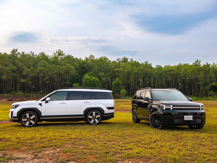 Xe ô tô Santafe 7 chỗ giá bao nhiêu và hiện có mấy phiên bản