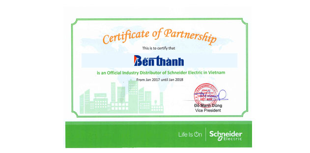 Đại lý schneider tại Bình Phước