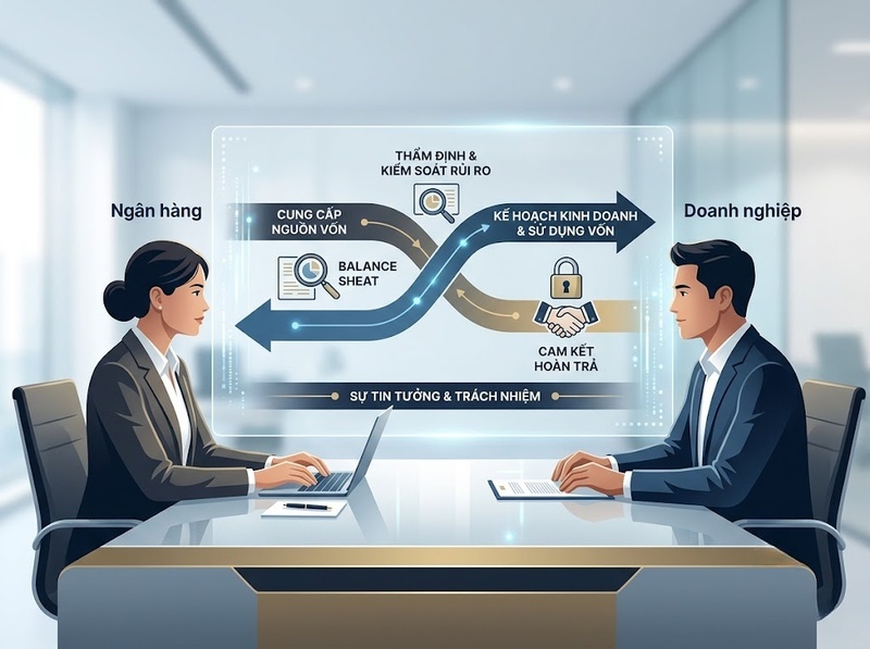 Tín dụng và vai trò luân chuyển vốn trong nền kinh tế