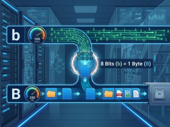 Bit và byte khác nhau như thế nào?