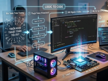 Chương trình máy tính liên hệ với thuật toán như thế nào?