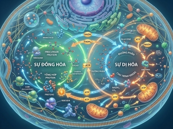 Đồng hóa và dị hóa khác nhau như thế nào?