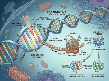Đột biến gene làm thay đổi thông tin di truyền thế nào?