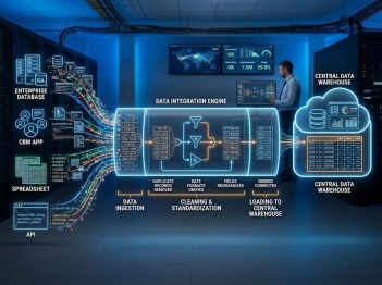 ETL gồm những bước nào trong quá trình tích hợp dữ liệu?