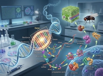 Gene liên hệ với DNA và tính trạng như thế nào?