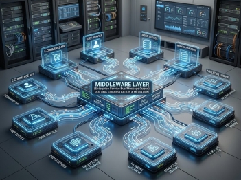 Middleware kết nối các thành phần hệ thống như thế nào?