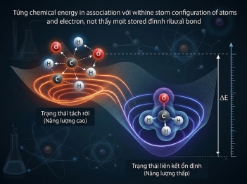 Năng lượng hóa học được lưu trữ trong liên kết thế nào?