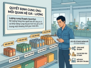 Quy luật cung liên hệ giá và lượng cung như thế nào?