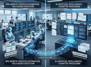 RPA khác tự động hóa bằng trí tuệ nhân tạo thế nào?