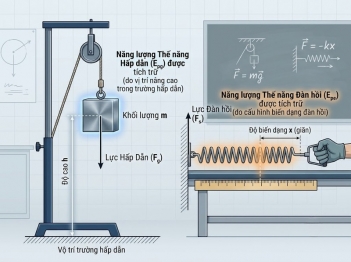 Thế năng phụ thuộc vị trí hoặc trạng thái của vật thế nào?