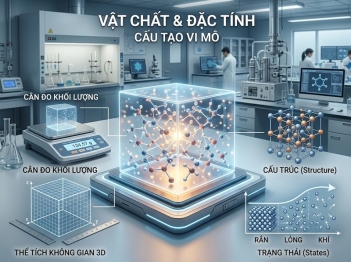 Vật chất được mô tả bằng những đặc tính cơ bản nào?