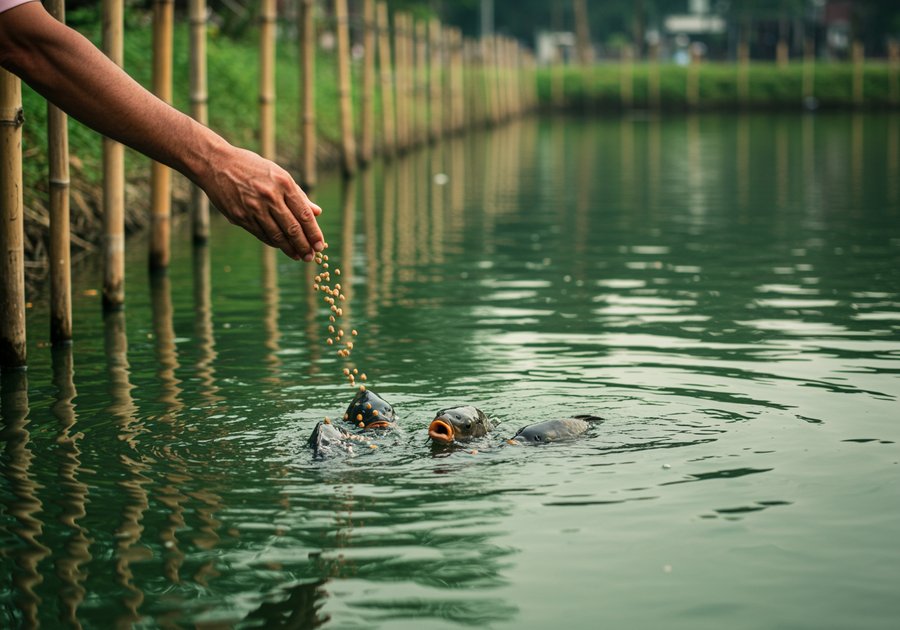 cám nuôi cá chép