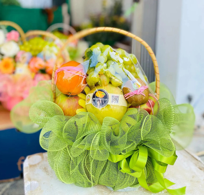 giỏ trái cây thăm bệnh cao cấp