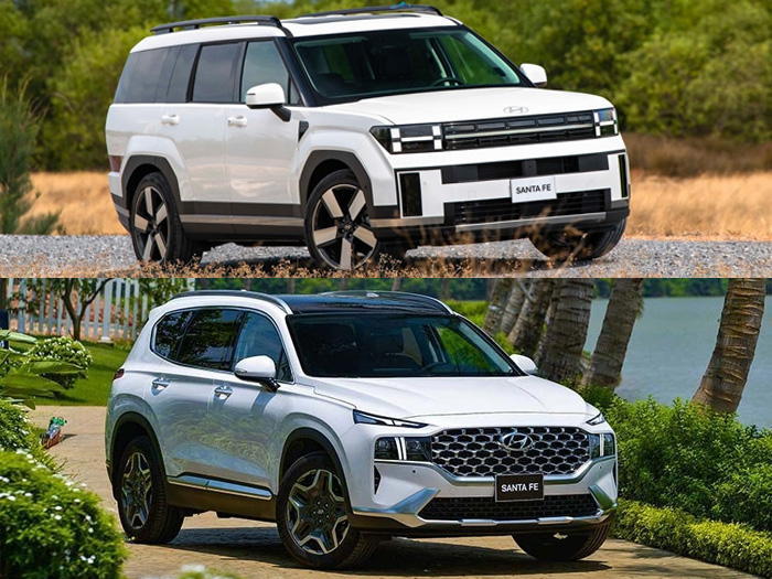 kích thước xe santafe